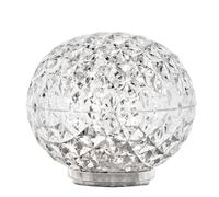 Kartell Lampe de table Mini Planet LED rechargeable dimmable Cristal Ø 16 cm
