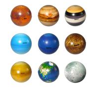 Mini Planète Rebondissante Pour Enfants, Modèle De Globe Lunaire, Étoile, Éponge Élastique Pour La Cognition De La Galaxie, Jouet Éducatif Précoce, Cadeau
