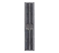 Mini plaquette 38 poitrine et rainure transversale- 20x4,1x1,1mm T04F 4 pcs.