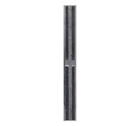 Mini plaquette 38 poitrine et rainure transversale - 25x5,5x1,1mm T04F 4 pcs.