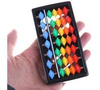 Mini plastique boulier Arithmétique 7 chiffres enfants Maths Abacus jouets éducatifs G