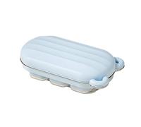 Mini plateau à glaçons avec couvercle et bac-6 cubes chacun, facile à enlever et à empiler, petits plateaux à glaçons pour mini réfrigérateur café et usage personnel