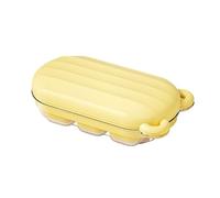 Mini plateau à glaçons avec couvercle et bac-6 cubes chacun, facile à enlever et à empiler, petits plateaux à glaçons pour mini réfrigérateur café et usage personnel