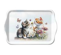 Mini plateau chatons et papillons