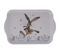 Mini Plateau Paris Tour Eiffel - Motif lapin qui court - mélamine de qualité - Taille Mini