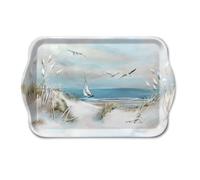 Mini Plateau rectangulaire en mélamine Dunes et voilier