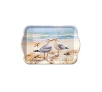 Mini plateau rectangulaire en mélamine mouettes sur la plage