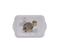 Mini plateau rectangulaire KOOK La Tortue en mélamine - 20.8 x 14 cm