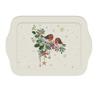 Mini plateau rectangulaire OISEAUX thème Noël