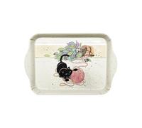 Mini plateau vide poche rectangulaire chaton et pelote