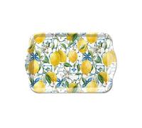 Mini plateau vide poche rectangulaire citrons de Méditerranée