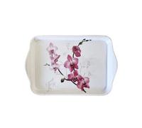 Mini plateau vide poche rectangulaire orchidée