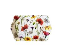 AMBIENTE Mini plateau vide poche rectangulaire Prairie de coquelicots