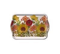 AMBIENTE Mini plateau vide poche Tournesols rectangulaire - 20.5 x 13.5 cm