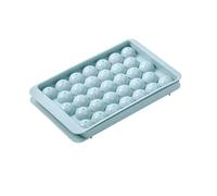 Mini plateaux à glaçons, petit plateau avec couvercle for congélateur, Cubes ronds for refroidir les cocktails, le thé et le café(1PC Blue)