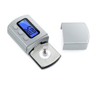 Mini platine vinyle numérique LCD avec indicateur de force d'appui, rétroéclairage et suivi haute précision de l'aiguille.