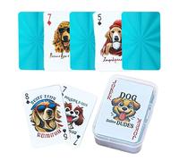 Mini Playing Cards - Compact Waterproof Card Game for Family | PVC Material with Durable Coating, Travel Friendly Deck for Kids Teens Adults Magicians Players Collectors Themed Events Camping Parties