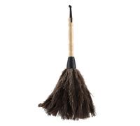 Mini plumeau avec plumes d'autruche lavables et réutilisables pour les livres, les claviers, le bureau et la maison