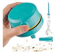 Mini plumeau de nettoyage- Aspirateur à 2 modes, dissolvant de poussière électrique portable, outil de nettoyage de table | Maintenance des claviers électroniques, nettoyeurs uf