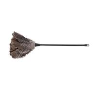 Mini Plumeau Réutilisable Lavable à la Main, Plumeau en Plumes d'autruche, Véritable Plumeau en Plumes d'autruche Plumero pour Livres Clavier Bureau Maison
