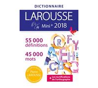 Mini plus dictionnaire de français 2018