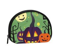 Mini pochette à monnaie avec imprimé avion militaire pour femmes filles enfants, Joyeux Halloween, Taille unique, Pochette à monnaie