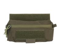 Mini-Pochette Tactique de Poitrine, Trousse Médicale Polyvalente, Organiseur D'Outils en Nylon RéSistant pour Gilet Thoracique(Green)