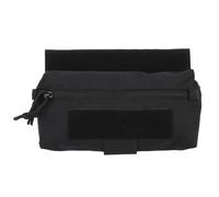 Mini-Pochette Tactique de Poitrine, Trousse Médicale Polyvalente, Organiseur D'Outils en Nylon RéSistant pour Gilet Thoracique(Black)