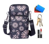 Mini Pochette Téléphone Portable Grande Capacité, Imprimé Tendance, | Brassard De Sport Et Pochette D'Épaule Pour Trajets Quotidiens, Plage, Soirées, Festivals, Campus Et