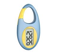Mini podomètre numérique, capteur 3D, Compteur de Pas avec lanière, for Les Sports de Plein air, la Course, Les Enfants, Les Hommes et Les Femmes, Moniteur de Marche Lecture Précise(Blue)