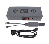 Mini Poe Kit, SK0110 150W Ethernet Gigabit Poe Injecteur AC110-260V à DC 48V / 3A Gigabit Power Over Injecteur pour Satellite (Prise UE)