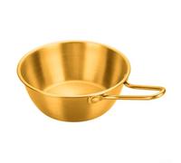Mini poêle à frire 600 ml pour la cuisine, adaptée pour chauffer la sauce et verser de l'huile, poêle ronde compacte pour une petite quantité de cuisson et une utilisation multi-tâches (2)