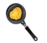 Mini poêle à frire à œufs - 27 x 13,5 cm - Poêle à induction antiadhésive, omelette, crêpes, crêpes, cuisson polyvalente, petite cuisine | Cuisine compacte pour faciliter la cuisson des œufs, des