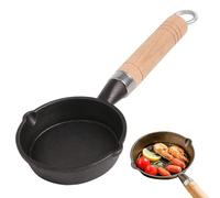 Mini poêle à frire non bâton avec couvercle pour une petite poêle frite 12 cm pour poêles, gerbes électriques et gaz | Pâte de pierre | Pannes anti-scratch (20 cm sans couvercle)