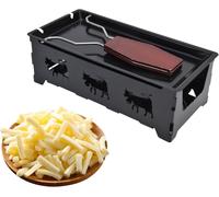 Mini Poêle à Fromage Portable Antiadhésive en Fer