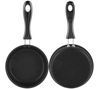 Mini poêle à oeufs - 1 pièce, portable, ronde - Convient pour crêpes, frire Étiquette