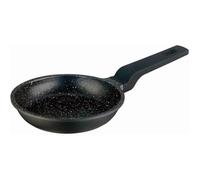Lacor Poêle Blinis ECO-PIEDRA – Fonte alu sans PFOA, antiadhésive tricouche, Ø14×5,6 cm, noir