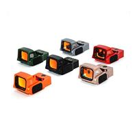 Mini Point Rouge réflexe Tactique léger, Pistolet Airsoft de Chasse à portée holographique avec Monture G Universelle/Black