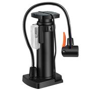Mini Pompa Da Bicicletta A Pedale Ad Alta Pressione - Pompa Ad Aria Portatile per Bicicletta per Tutte Le Valvole (,) - per Pneumatici Compatta in Metallo per Bici Elettri