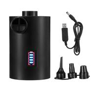 Mini Pompe À Air D'extérieur Pour Matelas, Gonfleur Électrique Portable De Camping, Avec Chargeur Usb, Oreiller, Anneau De Natation, Bateau Gonflable