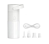 Mini Pompe à air électrique générique avec Batterie 2000 mAh pour | Mini pompe à air électrique avec batterie 2000 mAh et 4 buses pour flotteurs de piscine, équipement extérieur