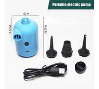 Mini Pompe À Air Électrique Portable, Usb Dc, Gonflable/Gonflage, À Double Usage, Pour Lit De Bateau Gonflable, Canapé, Jouets, Anneaux De Natation