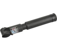 Mini pompe à air FISCHER pour vélo, réversible, noire