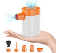Mini Pompe à air Pompe électrique à piles AA pour matelas gonflable ultra-compacte. Petite pompe à air pour gonfler et dégonfler les lits gonflables, les bouées de piscine, les sacs de rangement sous 