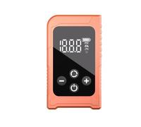 Mini pompe à air portable haute pression pour pneus de vélo de montagne et de route, pompe à air électrique (orange)