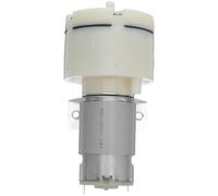 Mini Pompe à Air pour Aquarium, Basse Bruit, Haute Pression, portable | Métal Argenté, Sortie Unique Clapet Anti-Retour, 11,1x6x6cm, pour Nano Bassins et Sorties