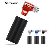 Mini pompe à dioxyde de carbone pour vélo, portable et gonflable, équipement de cyclisme pour vtt, version française et américaine