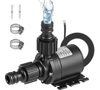 Mini Pompe À Eau Pompe Submersible 1500L/H 20W 230V Pompe Vide Cave Hauteur de Refoulement 1,6 M Câble 1,8 M pour Jardin, Aquarium, Étang, Fontaine