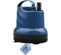Mini Pompe À Eau Pompe Submersible 1500L/H 20W 230V Pompe Vide Cave Hauteur de Refoulement 1,6 M Câble 1,8 M pour Jardin, Aquarium, Étang, Fontaine
