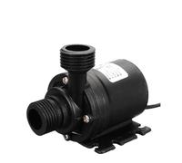 Mini pompe à eau submersible avec moteur sans balais, 300 l/h, 1 pièce, DC 12 V, 24 V, portable, pour jardin, 5,5 m, pour le refroidissement, les fontaines et les chauffages (12 V 5,5 m)